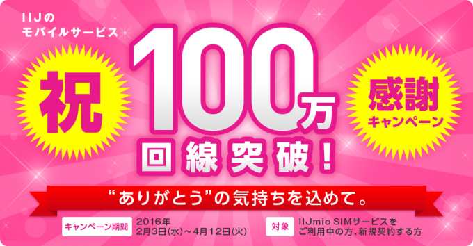 IIJmio