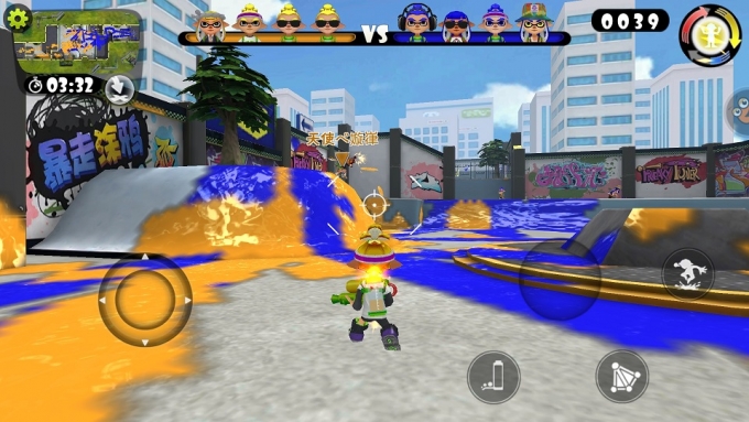 スプラトゥーンの中国パクリアプリ『暴走涂鸦』をやってみた Geekles スプラトゥーンの中国パクリアプリ『暴走涂鸦』をやってみた Geekles